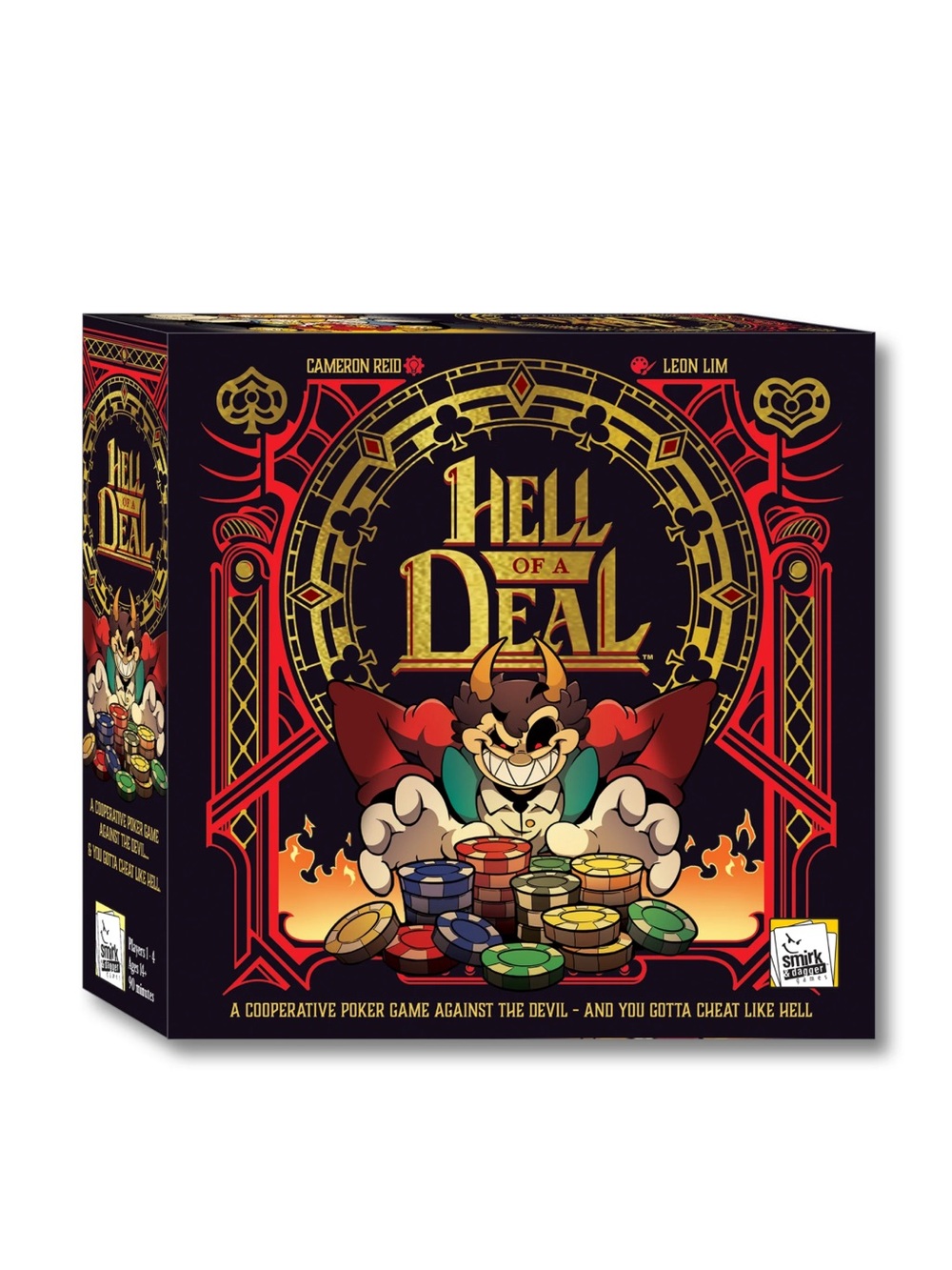 Hell of a Deal Board Game - Black & Red